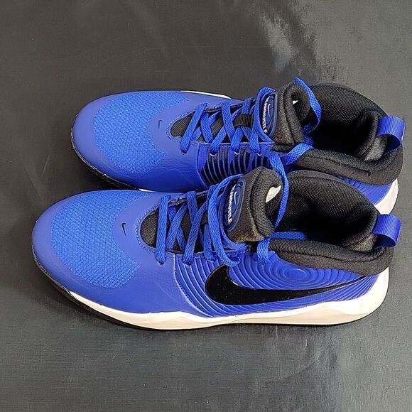 BRAND NEW NIKE TEAMHUSTEL ROUND TOE LACE-UP CLOSURE GENUINE LEATHER SNEAKER - Picture 9 of 16